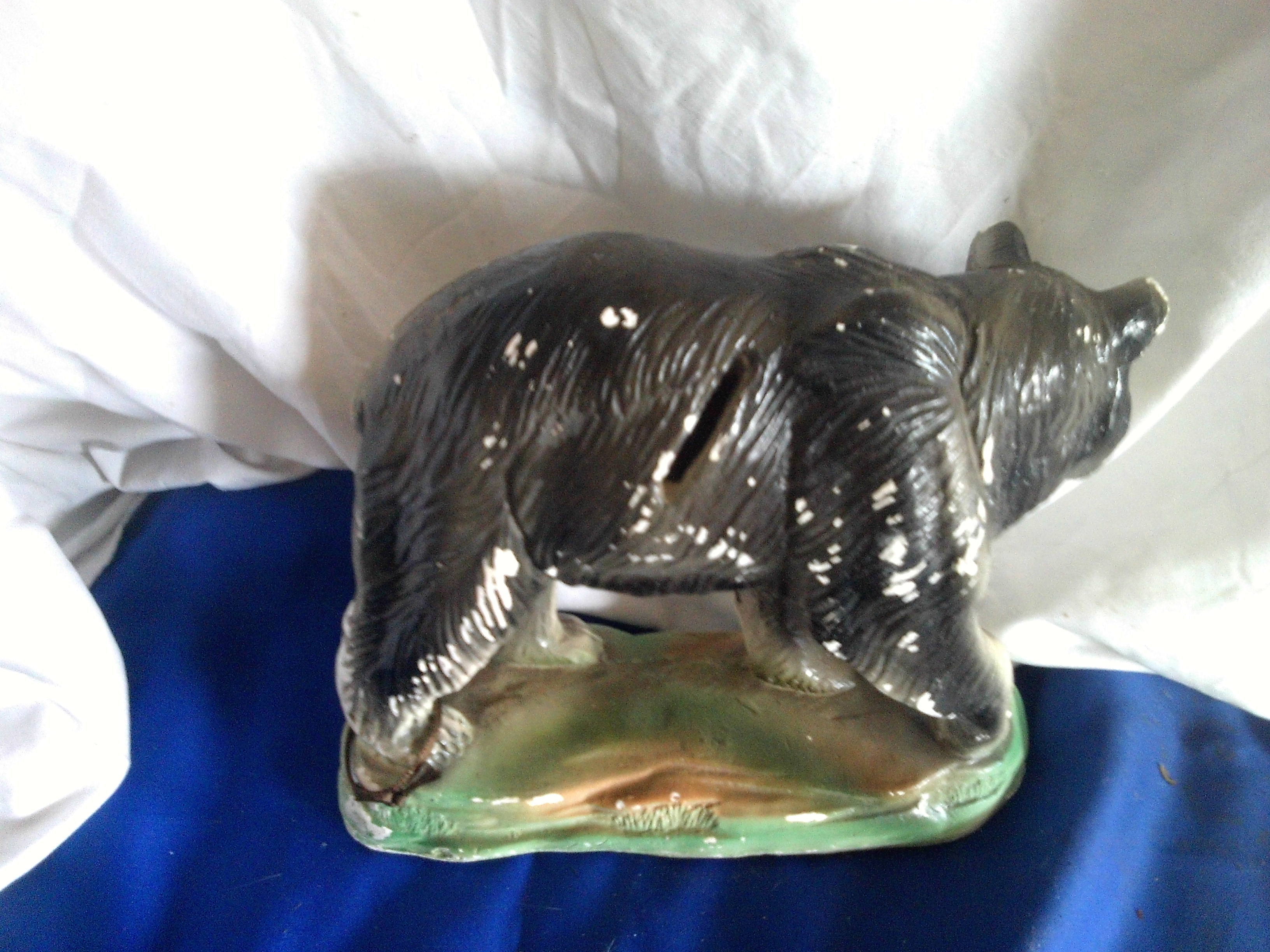 vintage carnival chalk bear
