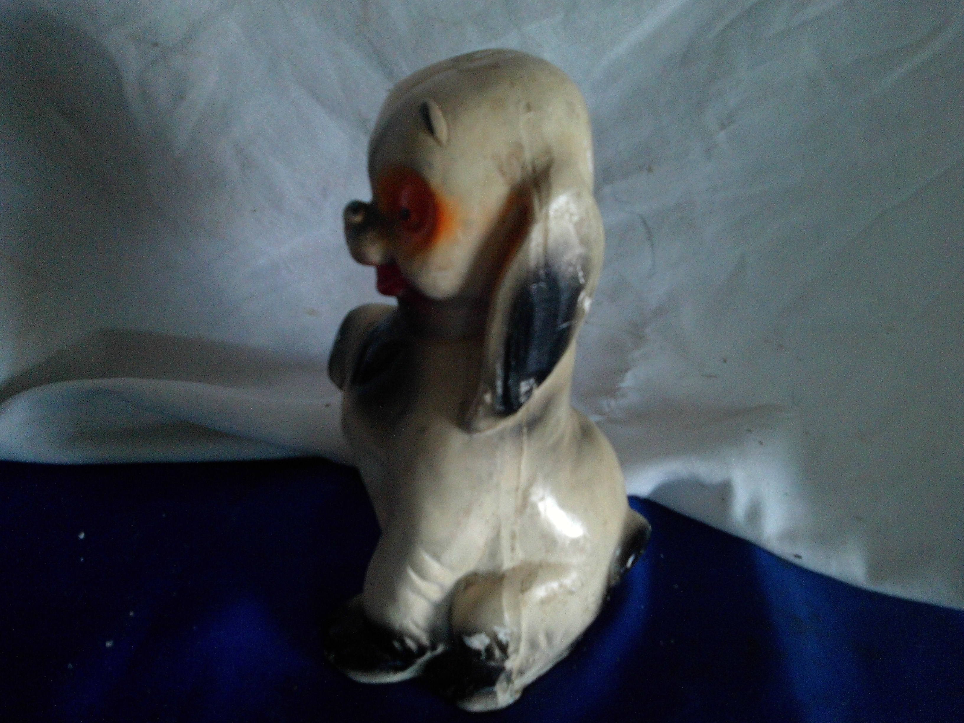 vintage carnival chalk dog