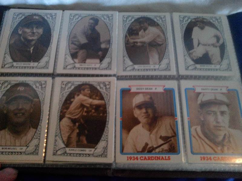 book of baseball cards