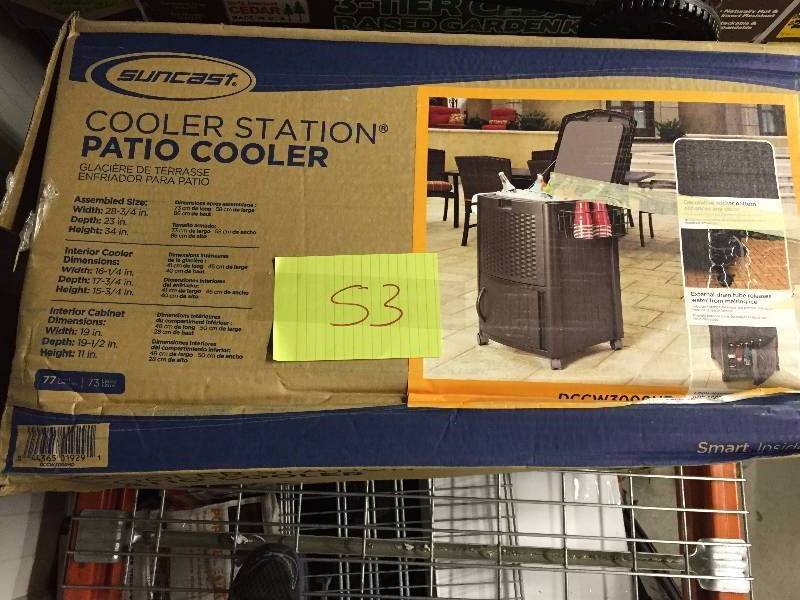 Suncast Cooler Station New