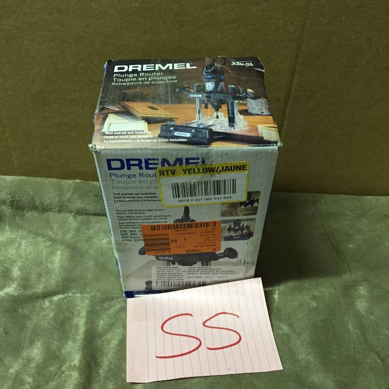Dremel Plunge Router New