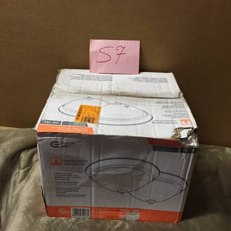 Commercial Electric Flushmount Twin Pack