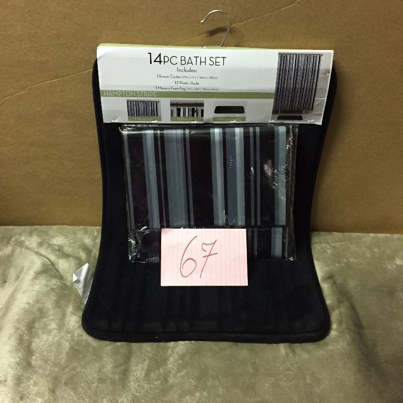 14 PC Bath Set New