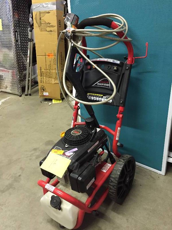 2500 PSI 2.4GPM 4HP Preassure Washer Tested good working condition