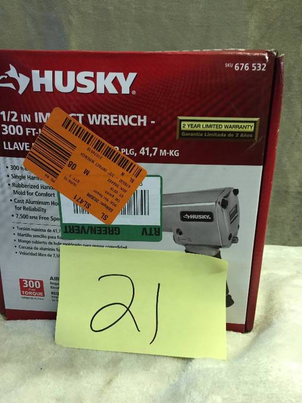 Husky 12 in Impact Whrench