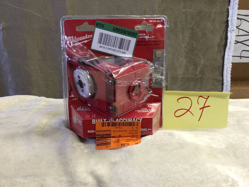 Milwaukee lock installation kit