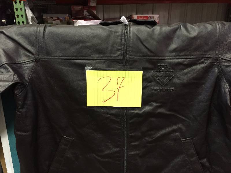 Leather Jacket New Large
