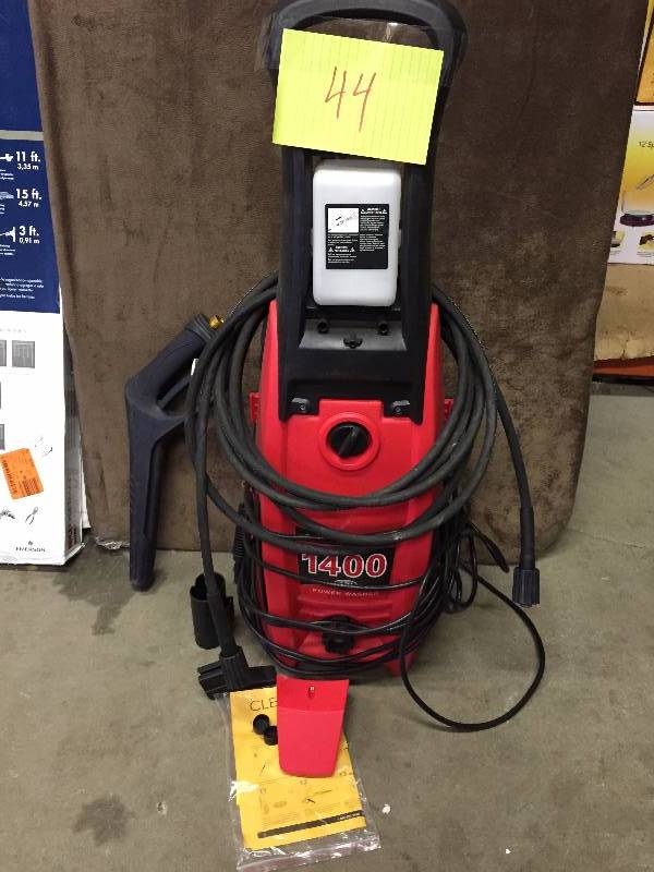 Electric Preassure Washer 1400 PSI