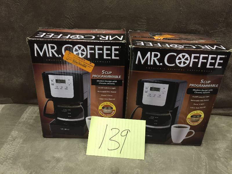 Lot of 2 Coffee Makers