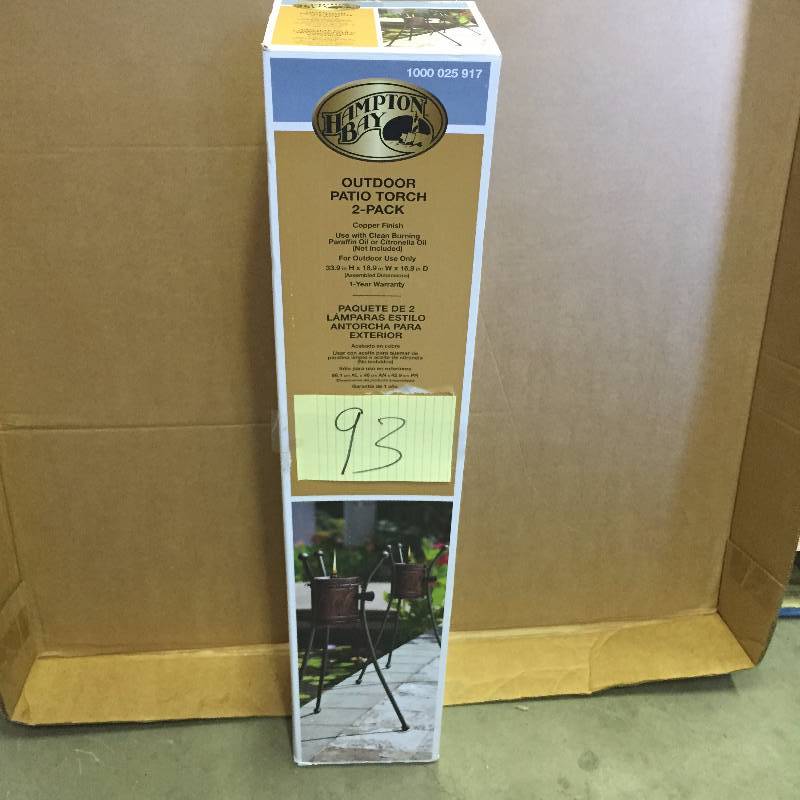 Outdoor Patio Torch- 2 PK