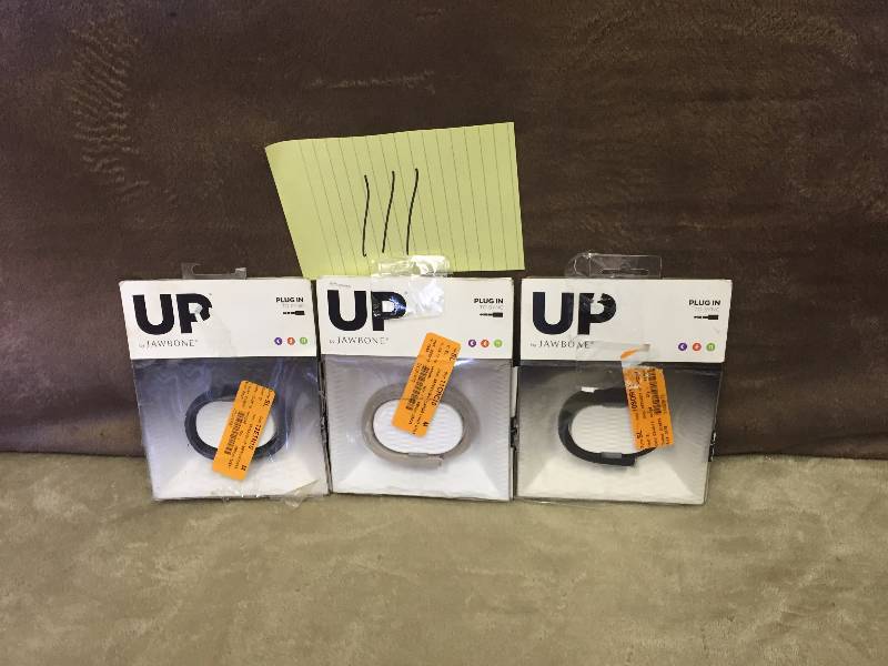 Lot of 3 Jawbone UP