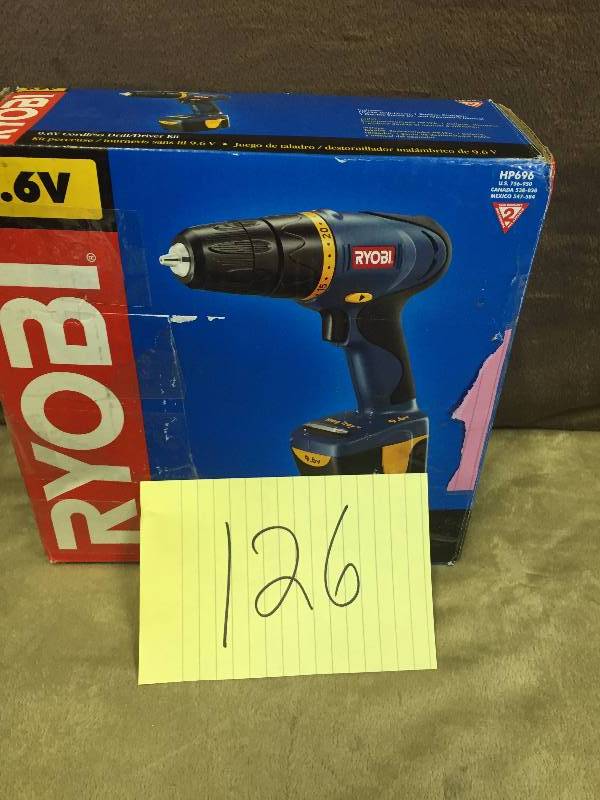 Ryobi Drill 9.6