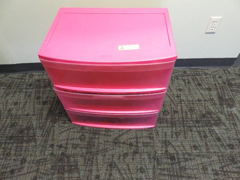 plastic drawer tote