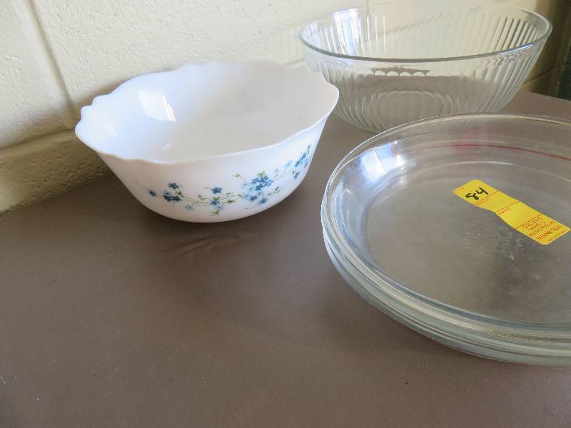 Mixing Bowls and Pie plates