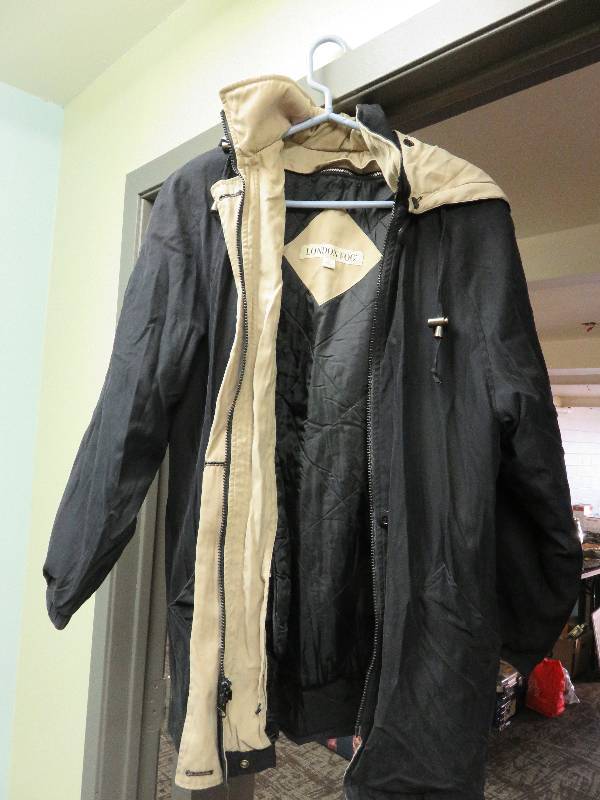 London Fog Coat with hood