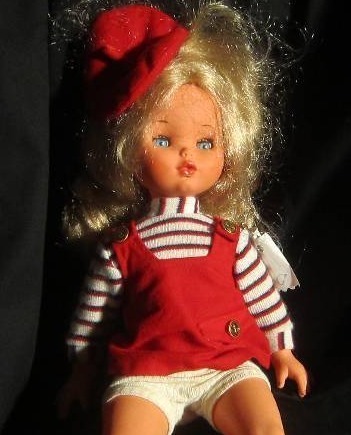 Collectible Furga 1960s Made in Italy Doll