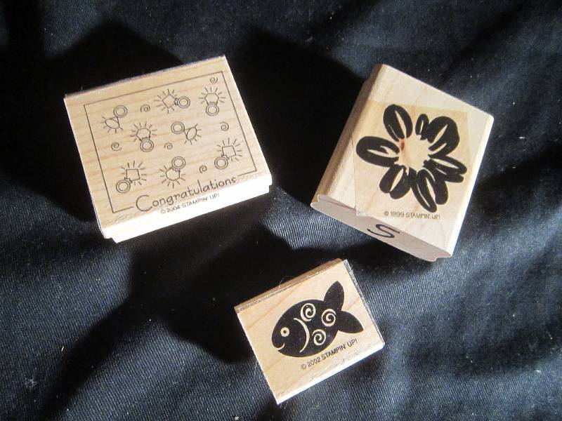 Stampin Up - 3 Stamps
