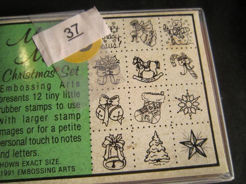 Set of 12 Christmas Stamps