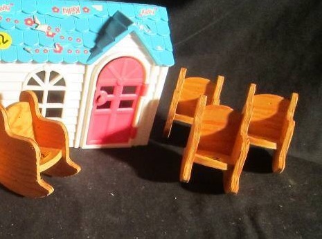 Hand made Doll Furniture and Kelly House part