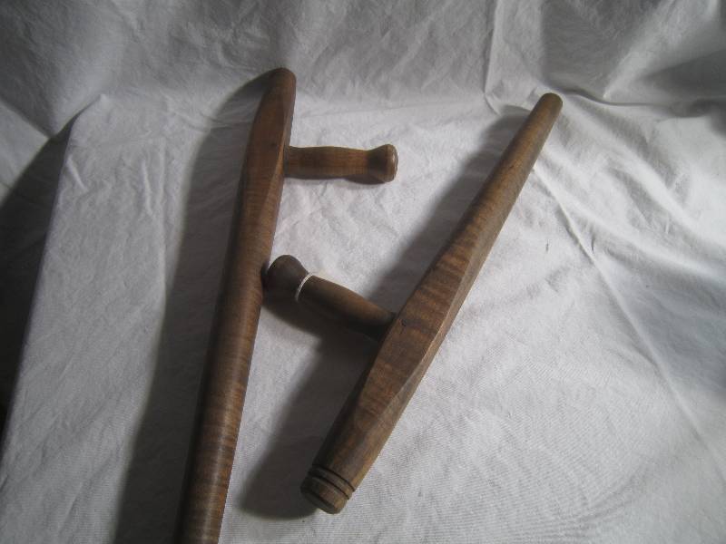Pair of Wooden Tonfas for Taekwondo