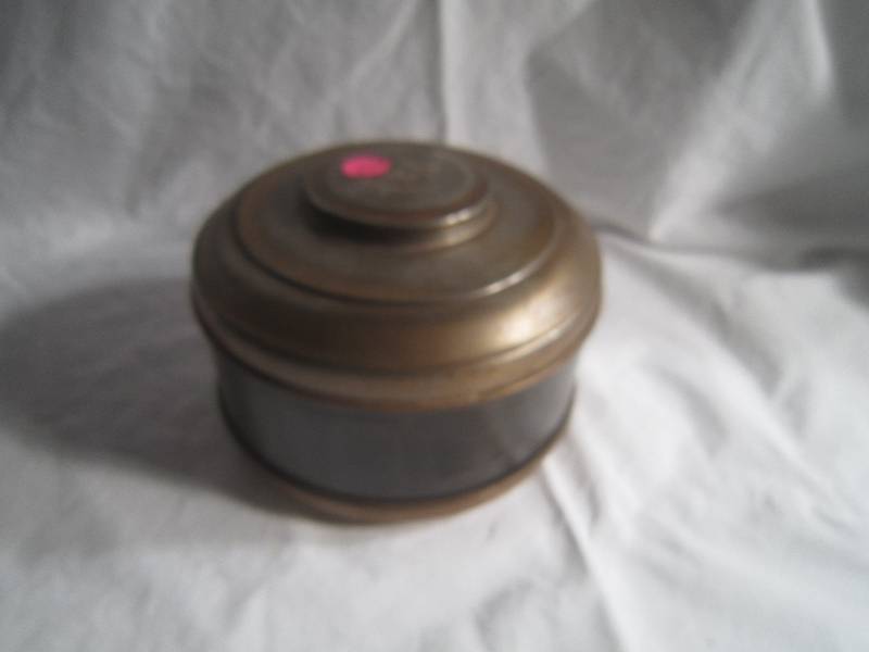 Anitque Humidor for Smoking 6 dia and 5 high