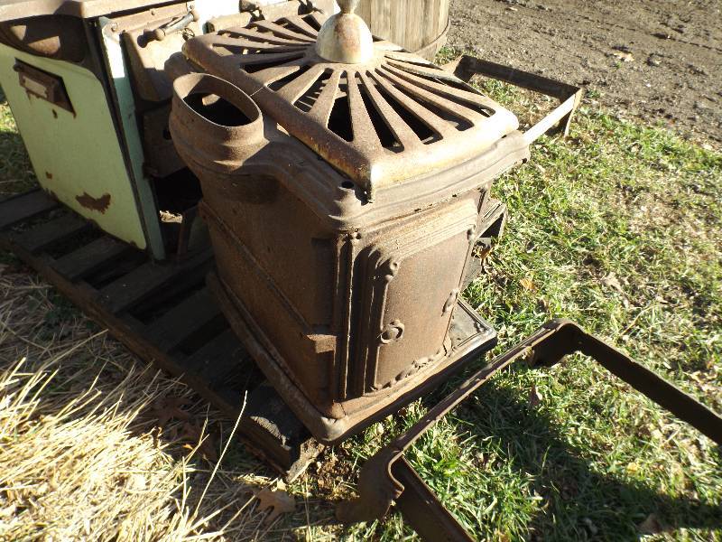 Vintage Antique Wood Burning Stove