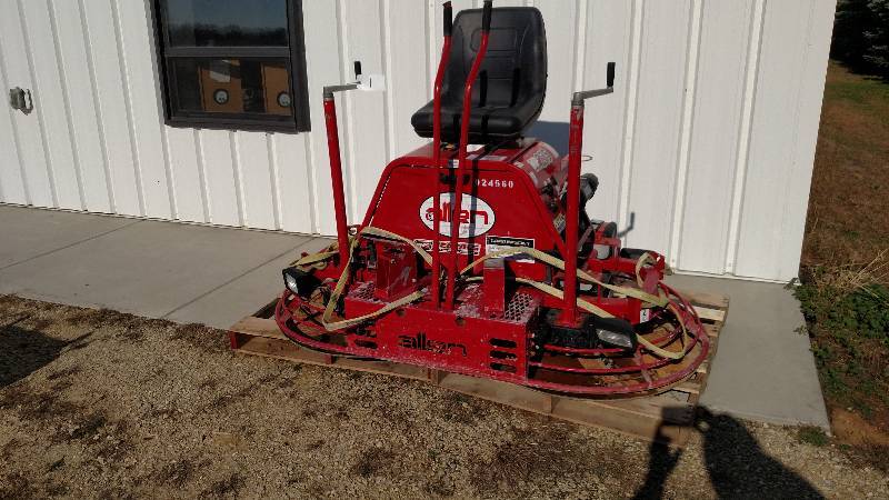 Allen Model MP215 6 Ride On Trowel...