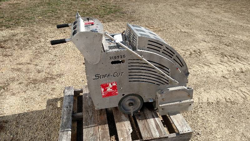 Soff-Cut Model X-2500 Concrete Saw,...
