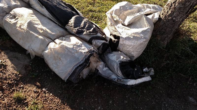 (3) Concrete Blankets, Some Damage...