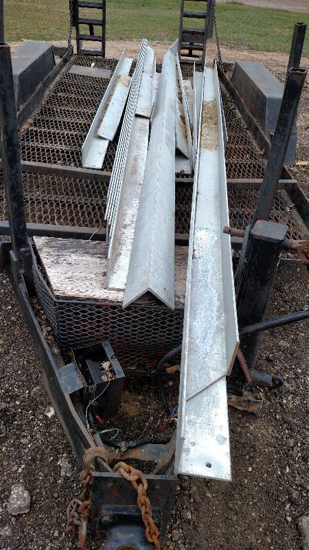 Galvanized Angle Iron, 5 x 5 x 14,...
