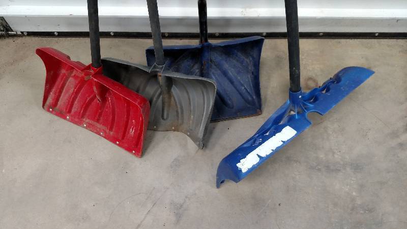 (4) Snow Shovels...