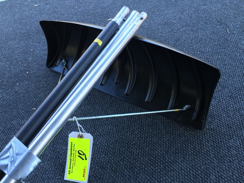 Snow Rake with extension handles - lightly used