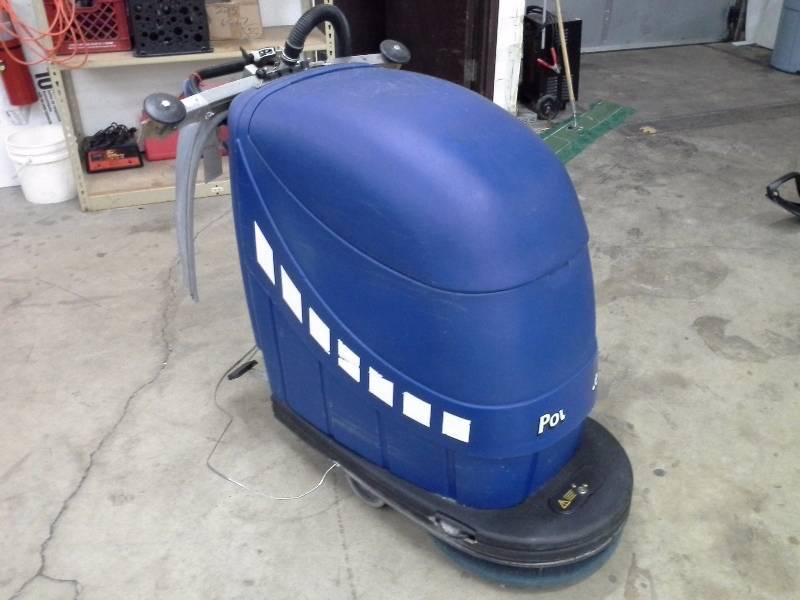 lot 15 image: Powr-Flite Predator 20DX Floor Scrubber