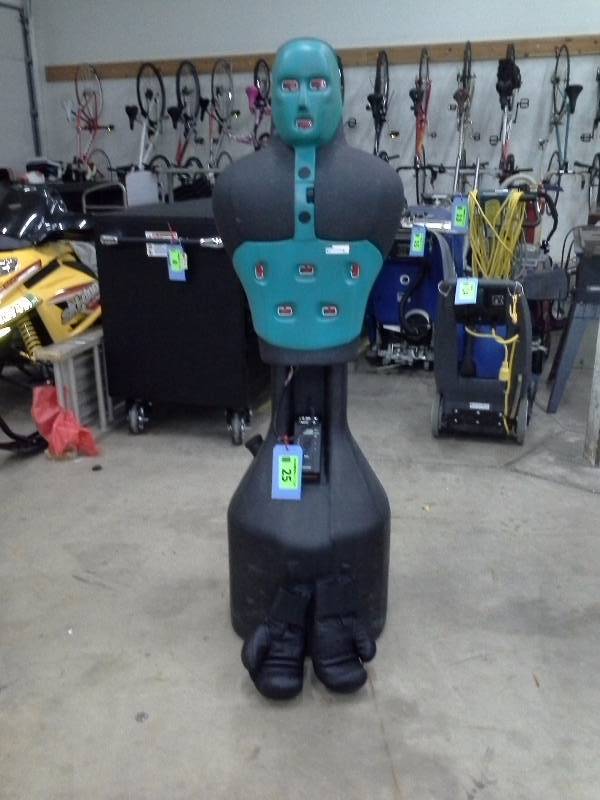 lot 25 image: Slam Man Punching Bag