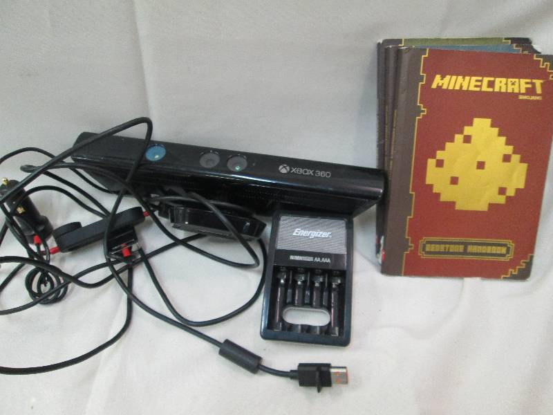 XBox 360 equipment, Minecraft books...