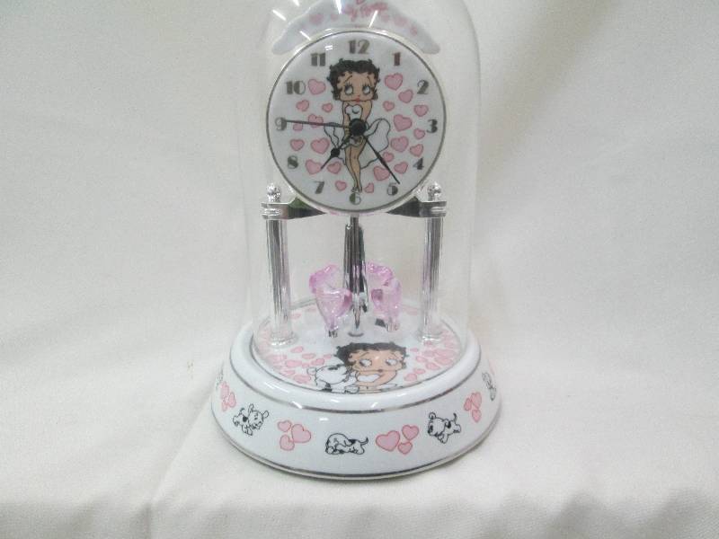 Betty Boop anniversary clock in box...