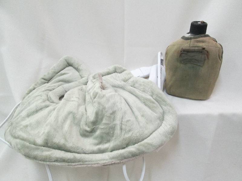 Sunbeam plush heating pad, military...