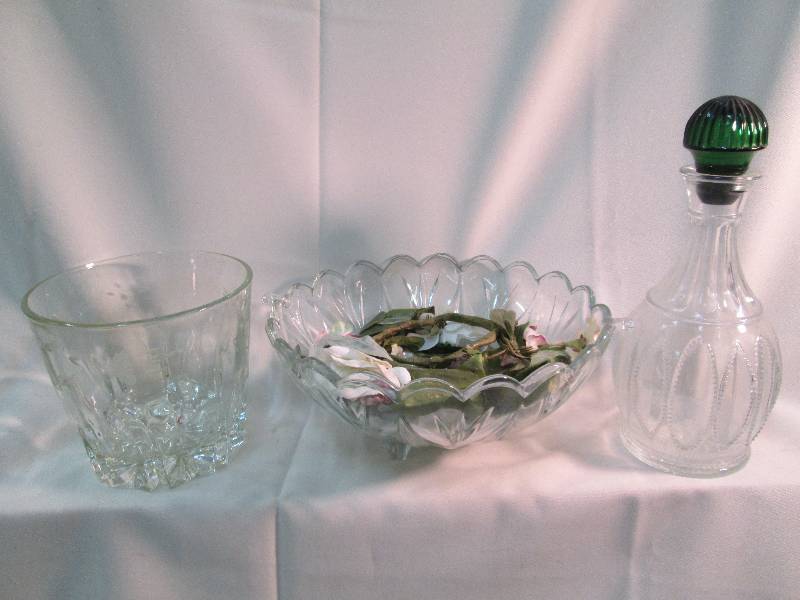 Cut glass collectionLarge beverage...