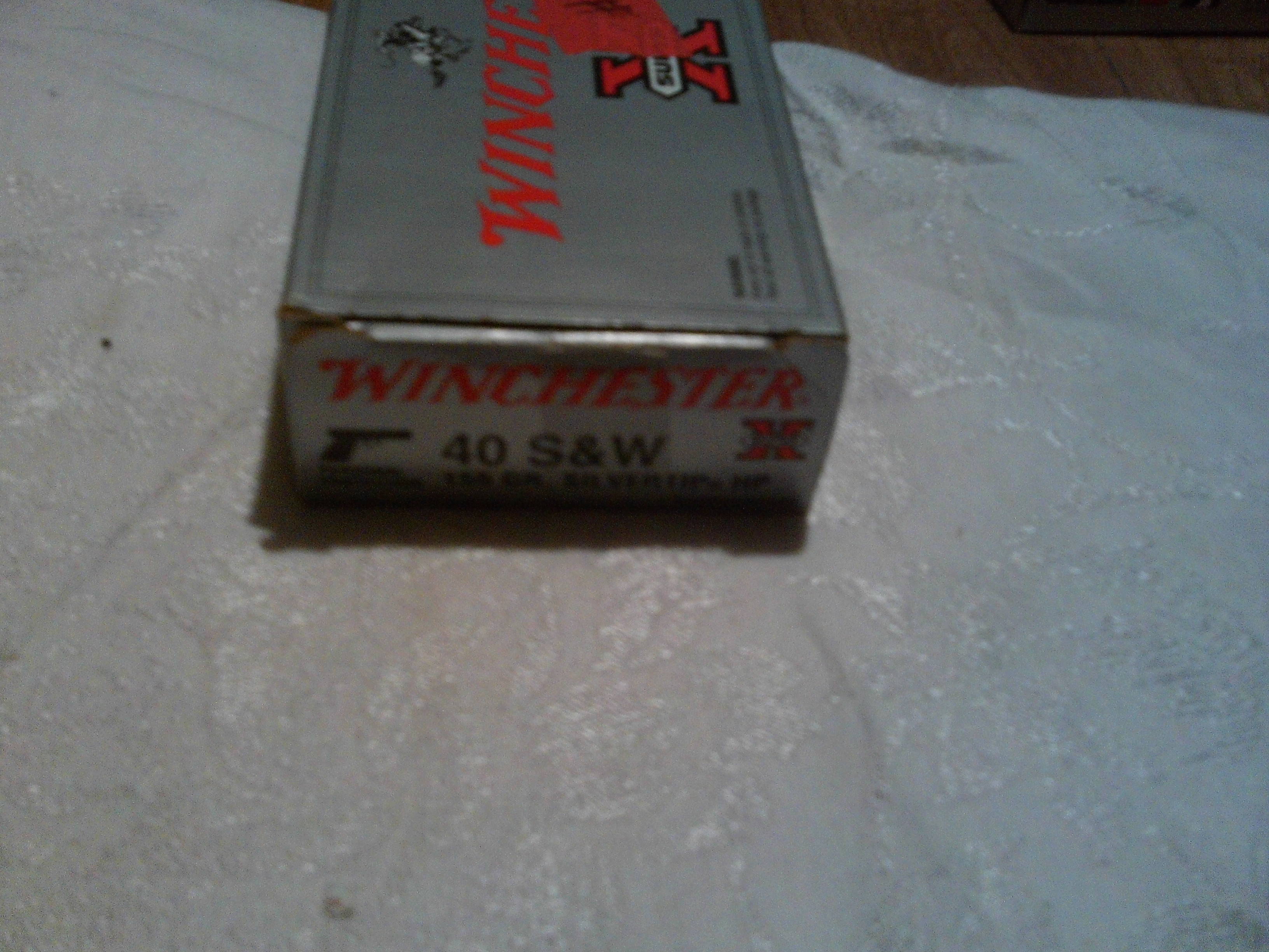 winchester 40 s and w