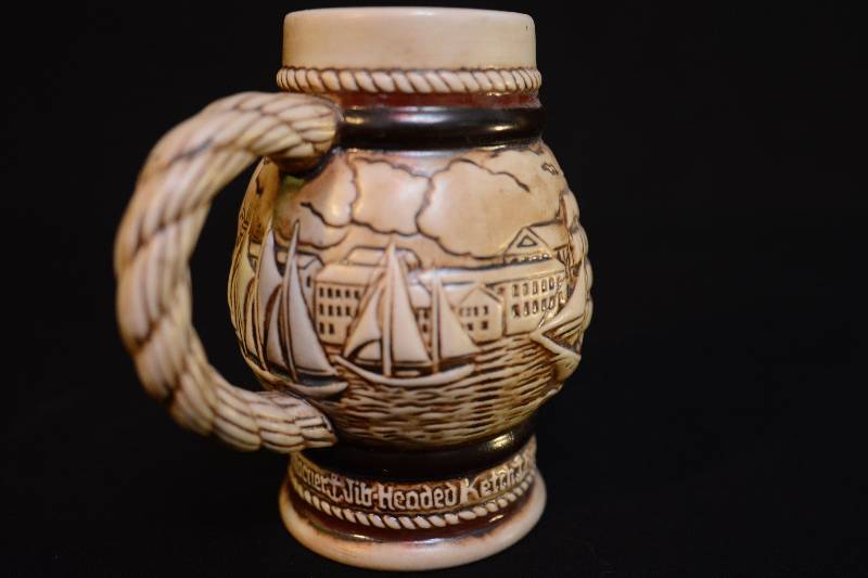 lot 8 image: Stein - Ceramarte for Avon Sailboat Scene #397440