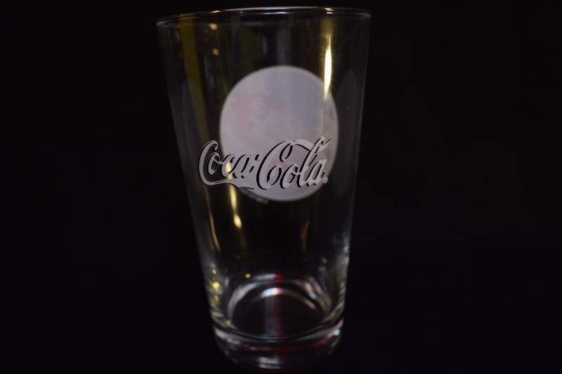 lot 68 image: Beer Glass - Large Coca-Cola