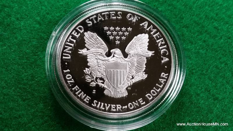 1991 S Amercian Silver Eagle US Mint Proof