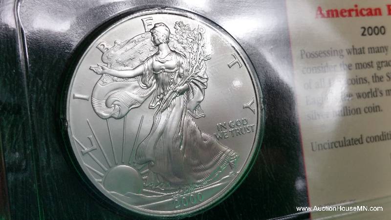 2000 P Littleton American Silver Eagle