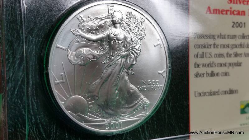 2001 P Littleton American Silver Eagle