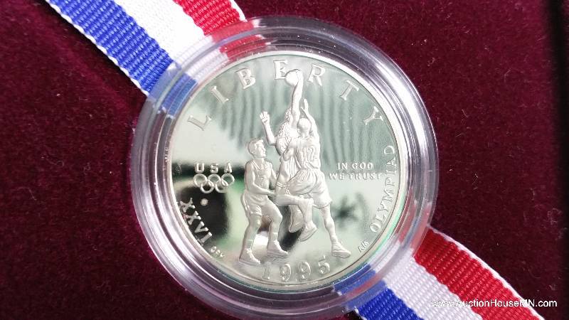 1995 Half Dollar Proof Atlanta Olympic Coin
