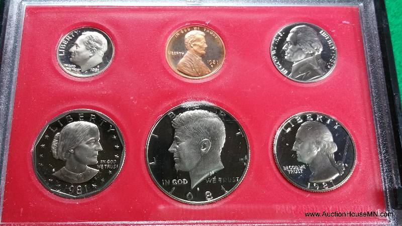 1981 US Mint Proof Set