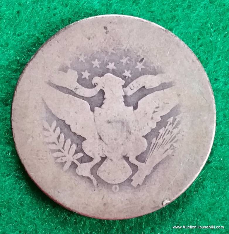 1897 O Silver Barber Half Dollar - Key Date