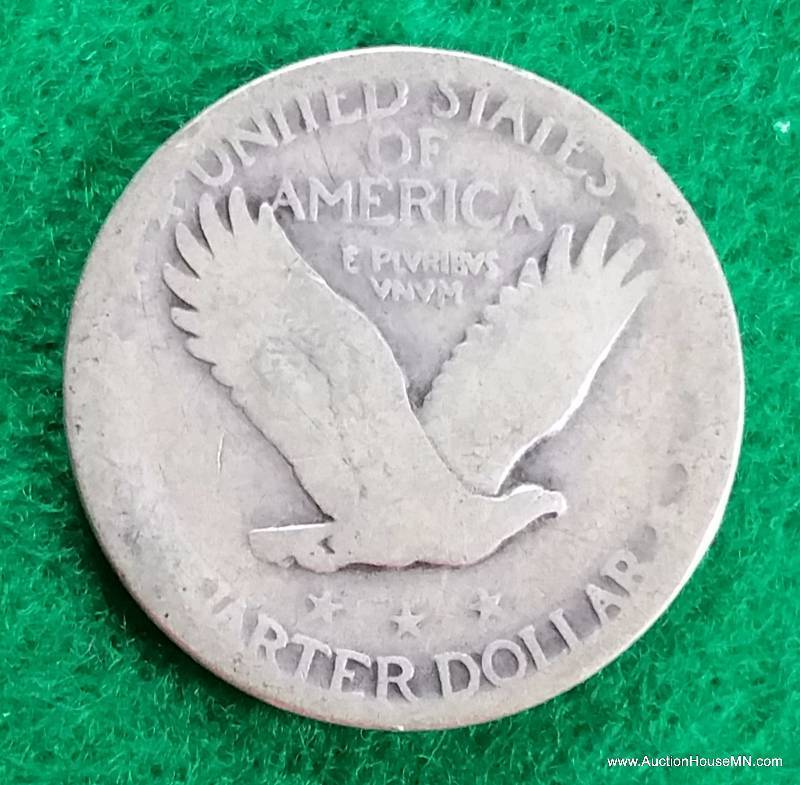 1927 Silver Standing Liberty Quarter