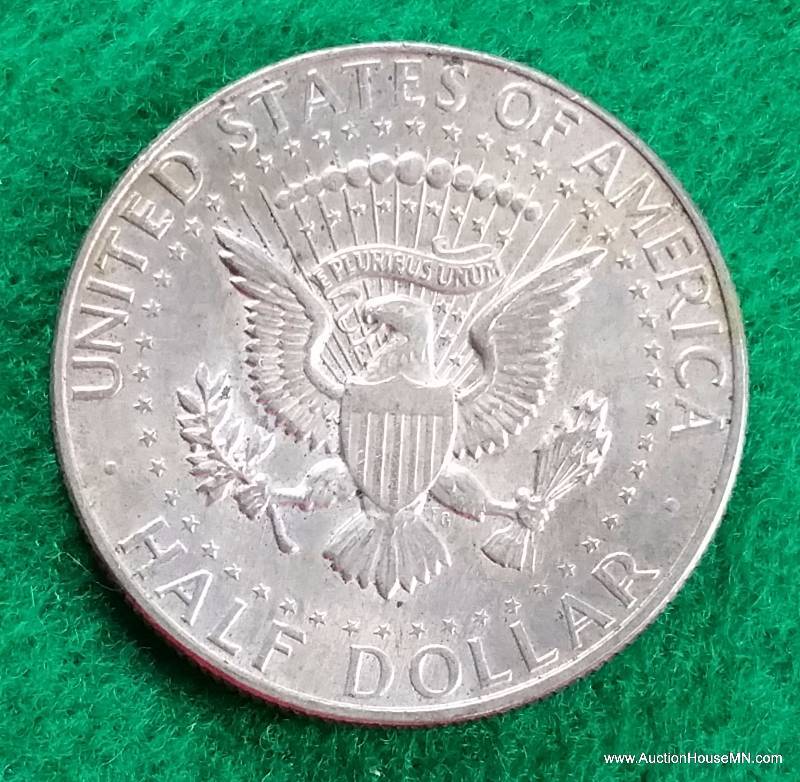 1968 D Silver Kennedy Half Dollar