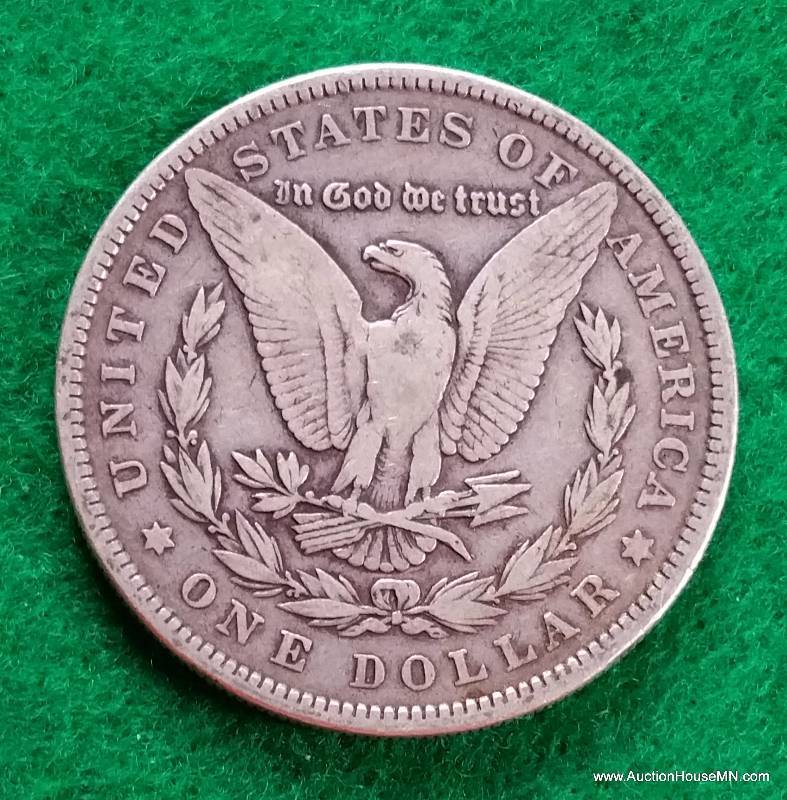 1884 P Morgan Silver Dollar